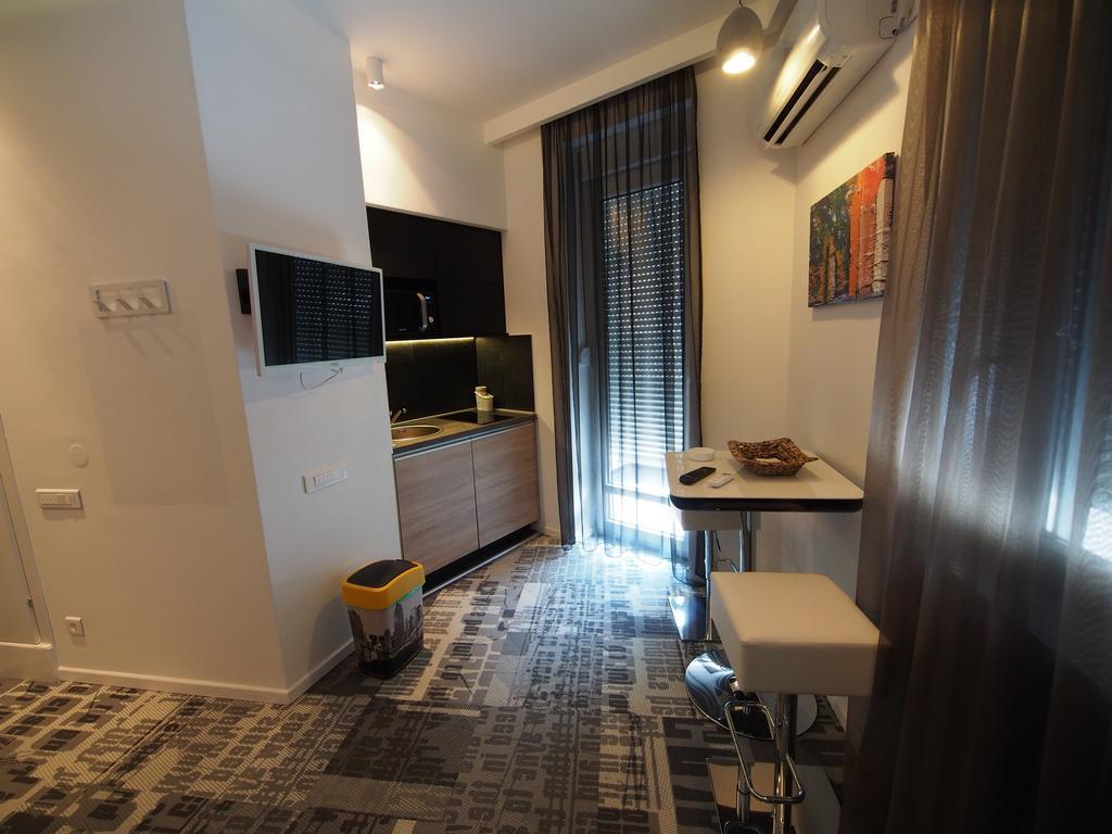 Decanska Apartments Belgrad Rum bild